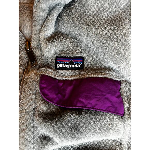Patagonia woman’s re-tool vest grey and purple - Picture 4 of 6